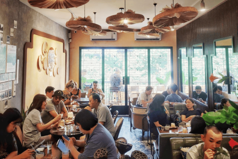 Tonkin Specialty Coffee space is not too large but very airy and cool (Source: Tonkin Specialty Coffee)